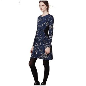 Thakoon Royal Blue Floral Dress Size 4